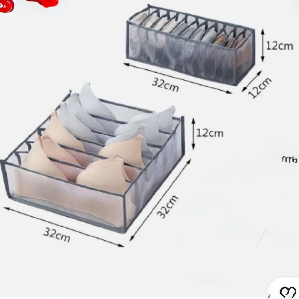 NWT Pack of 3 different sizes Drawer mesh organizers